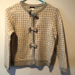 Houndstooth JCrew Sweater